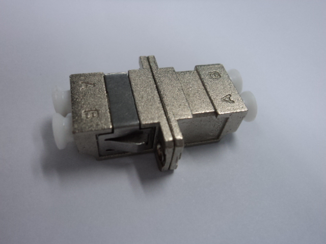 LC Duplex Metal Adapter