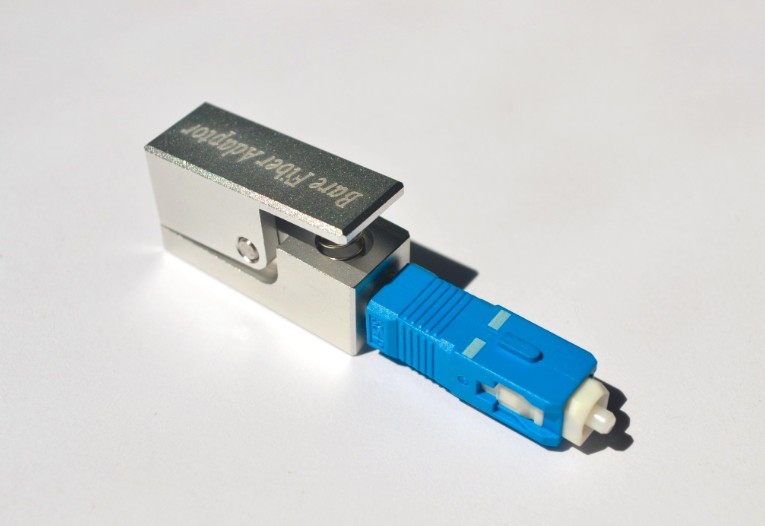 SC bare fiber adaptor